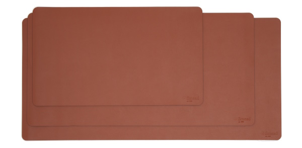 Three sizes of Smead Desk Pads displayed side-by-side.